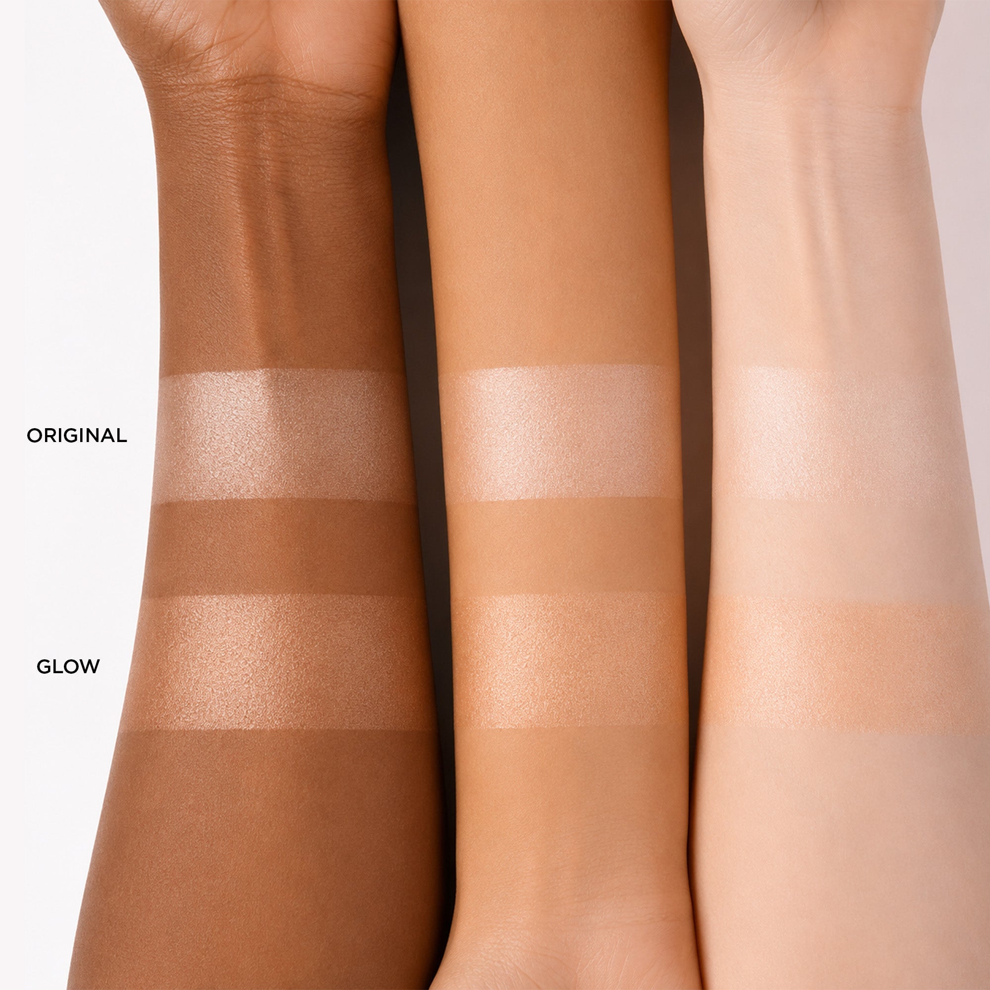 Prep Set Glow arm swatches