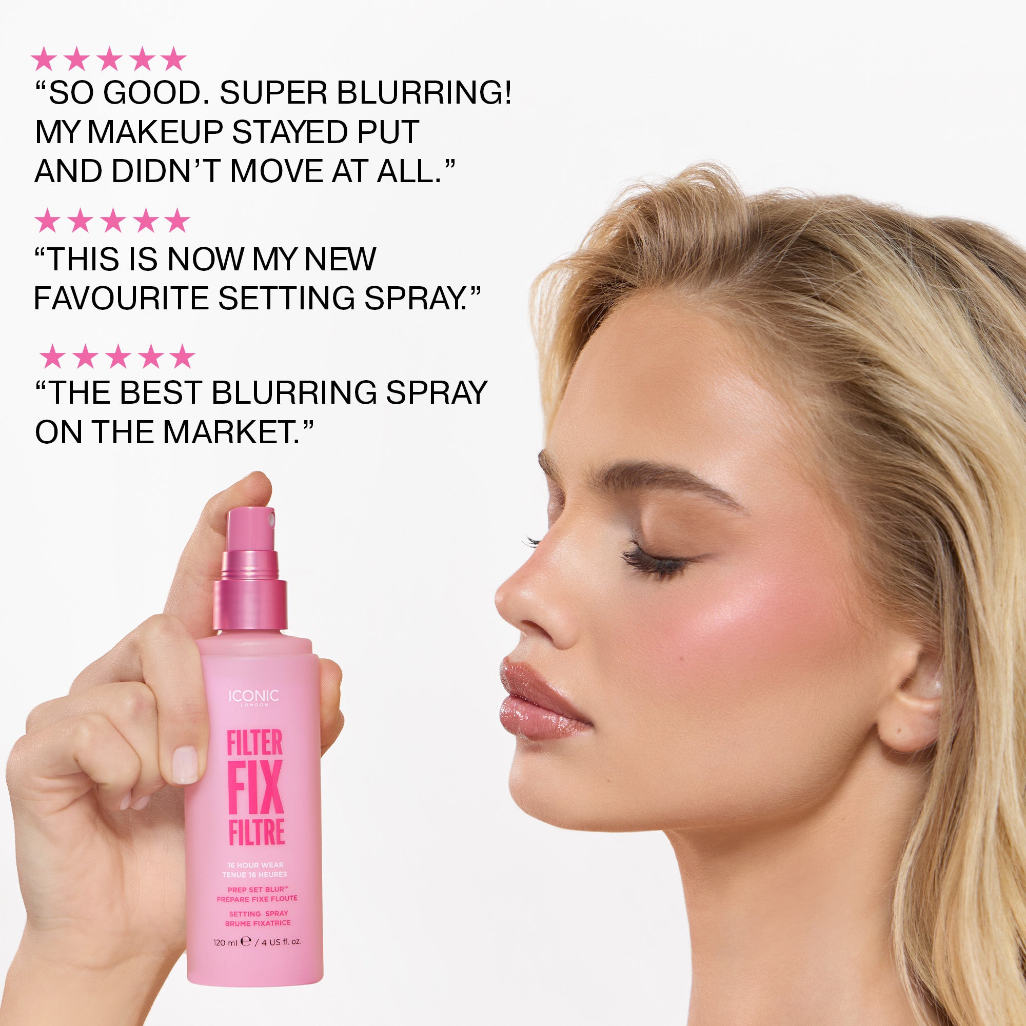 Filter Fix Setting Spray