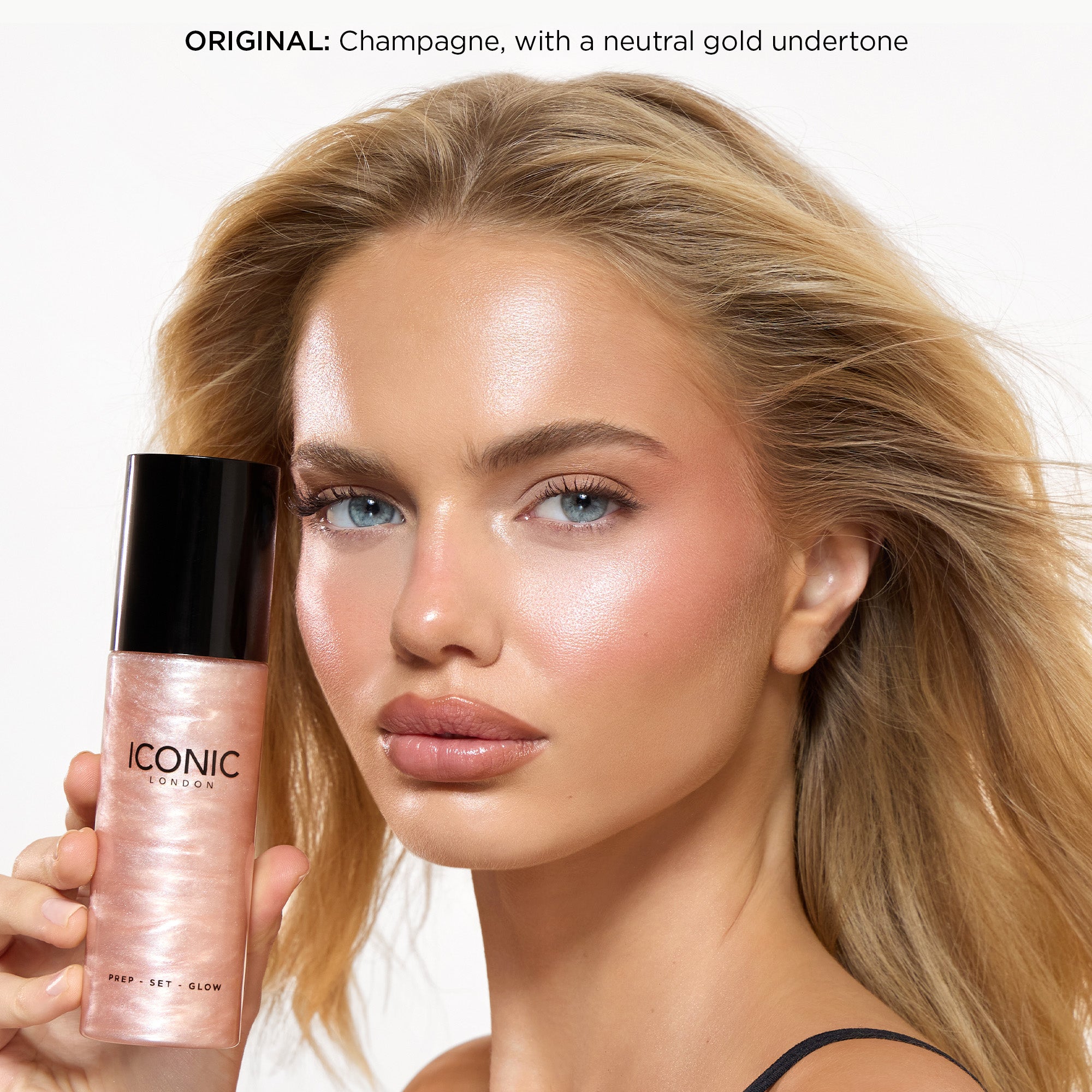 アイコニックロンドン　ICONIC LONDON　プレップセットグロー Prep-Set-Glow - Vegan Prepping and Setting Spray with Shimmer
