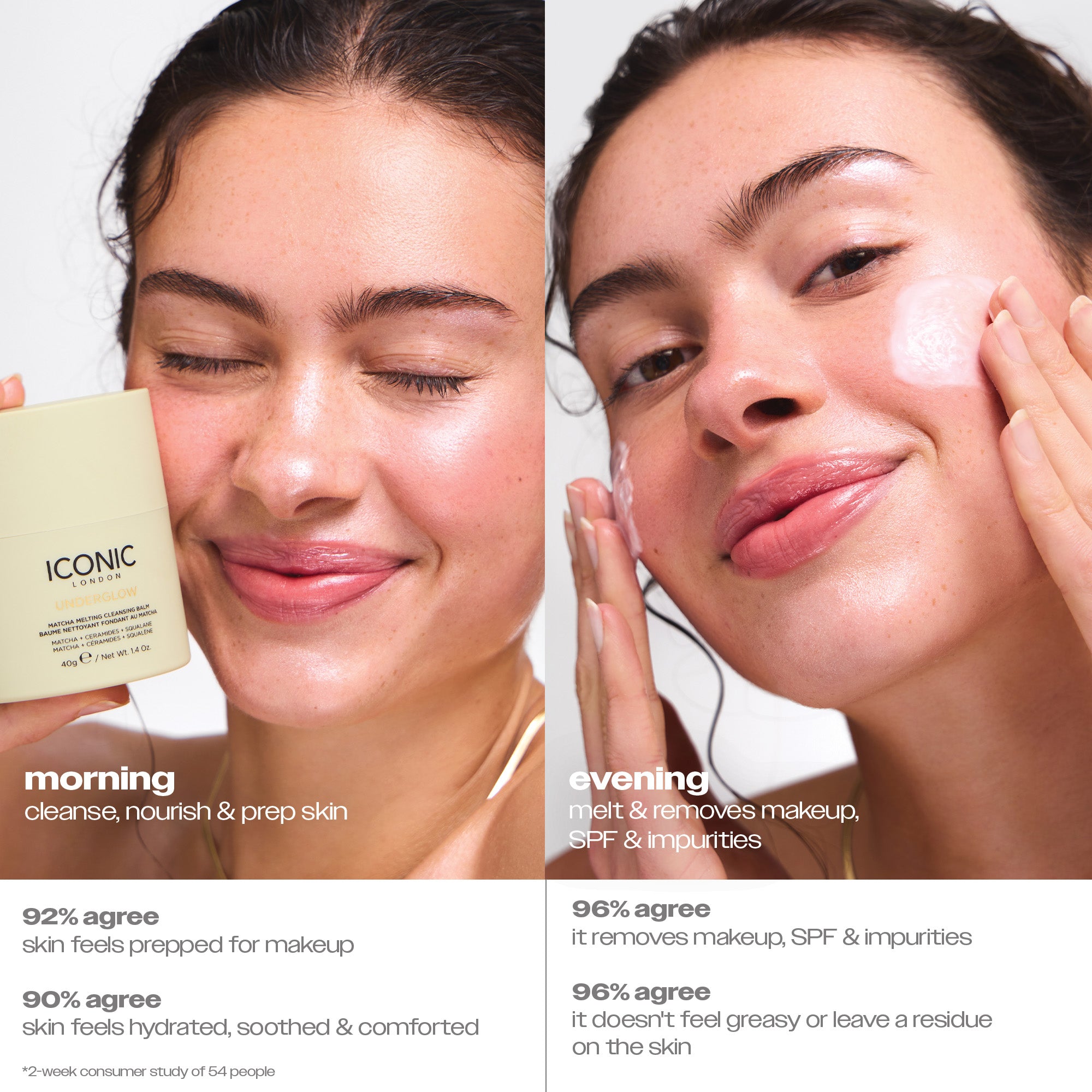 Underglow Matcha Melting Cleansing Balm