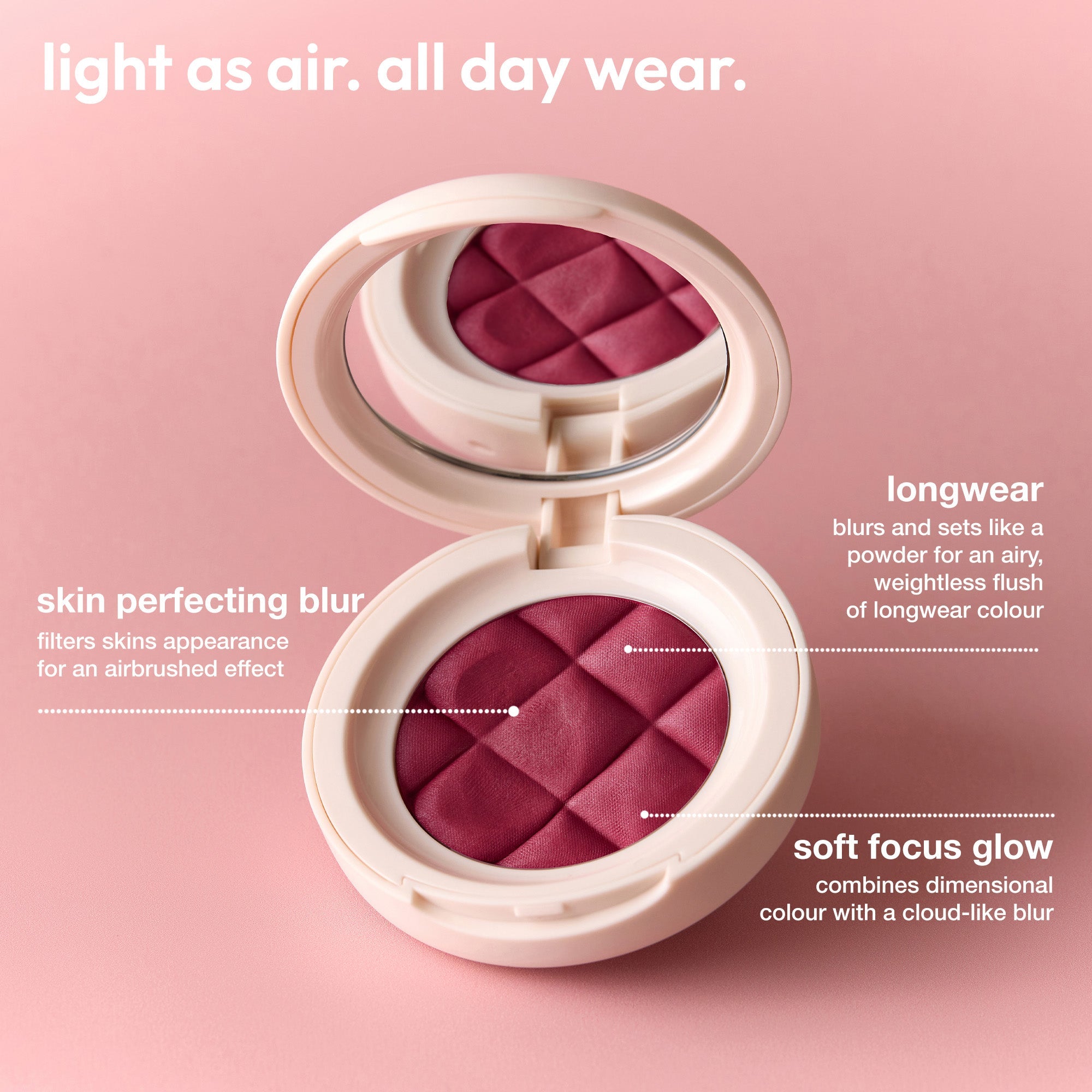 colour_grape juice, | ICONIC London Grape Juice Buildable Blurring Blush Light as air, all day wear