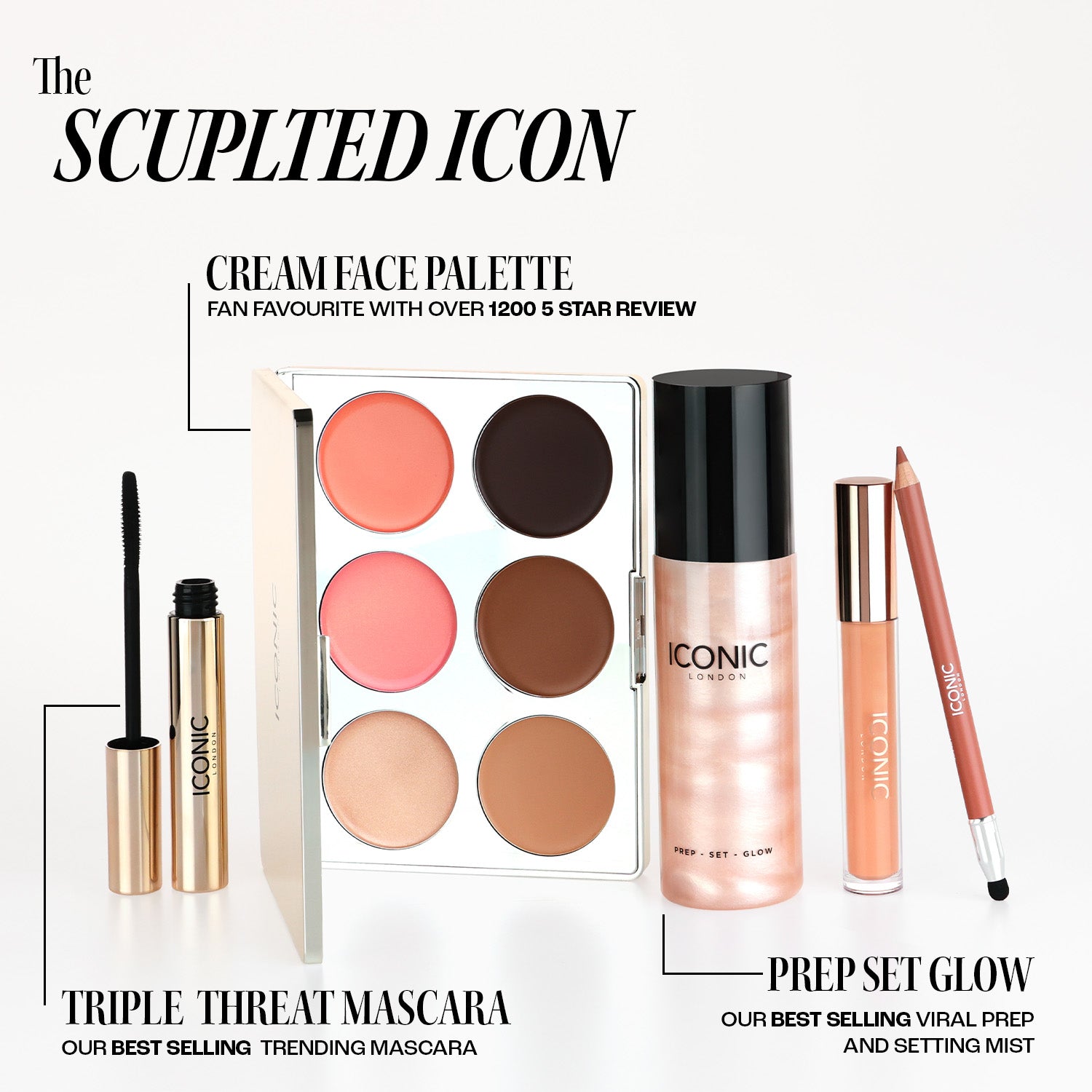 The Sculpted Icon (Worth $154)