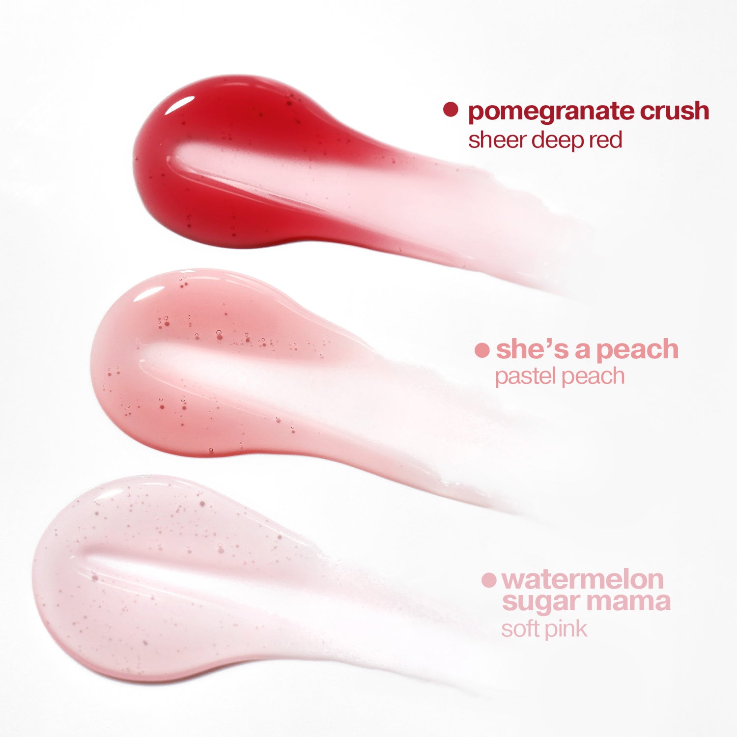 colour_She's a peach, colour_watermelon sugar mama, colour_Pomegranate crush
