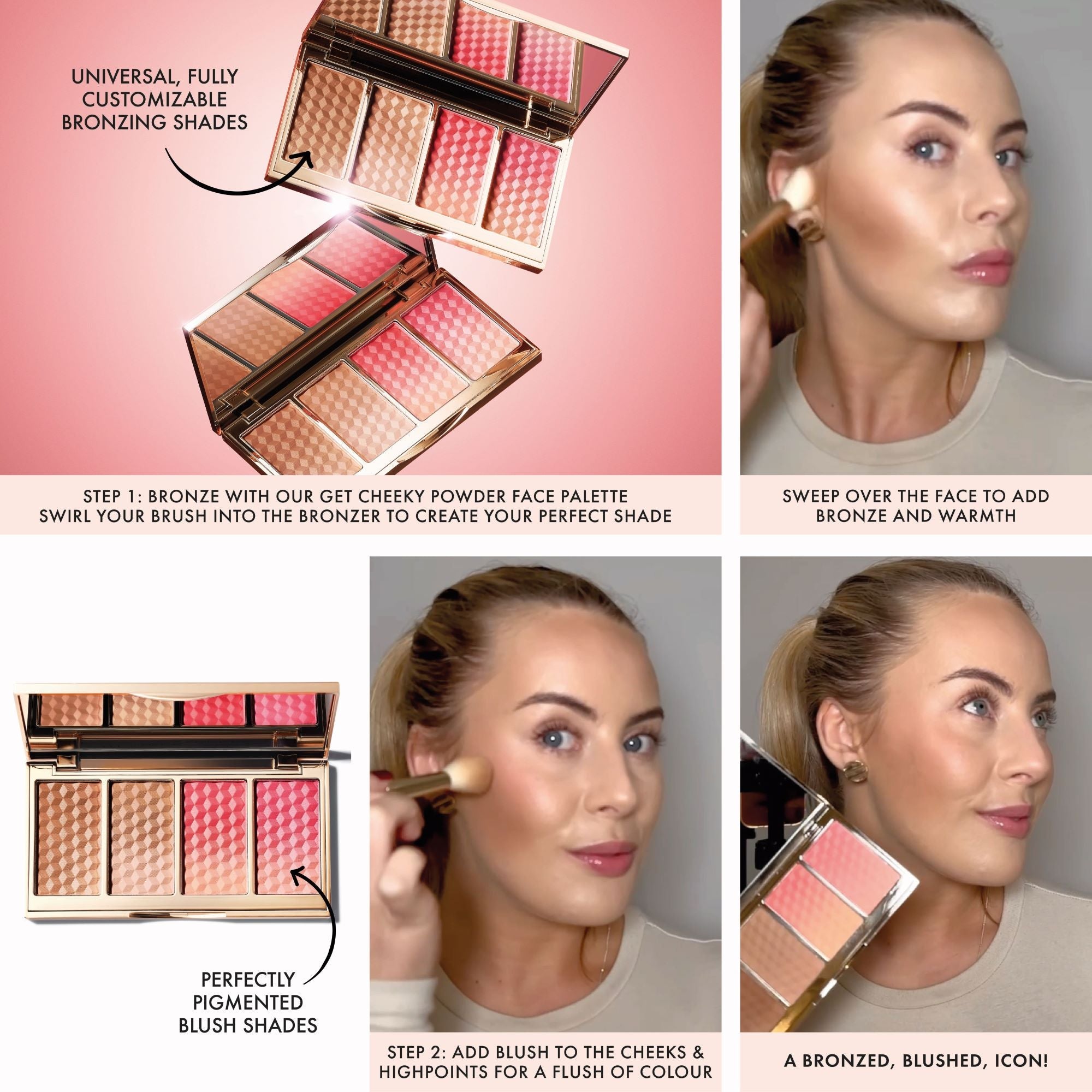 Get Cheeky Face Powder Palette | ICONIC London UK