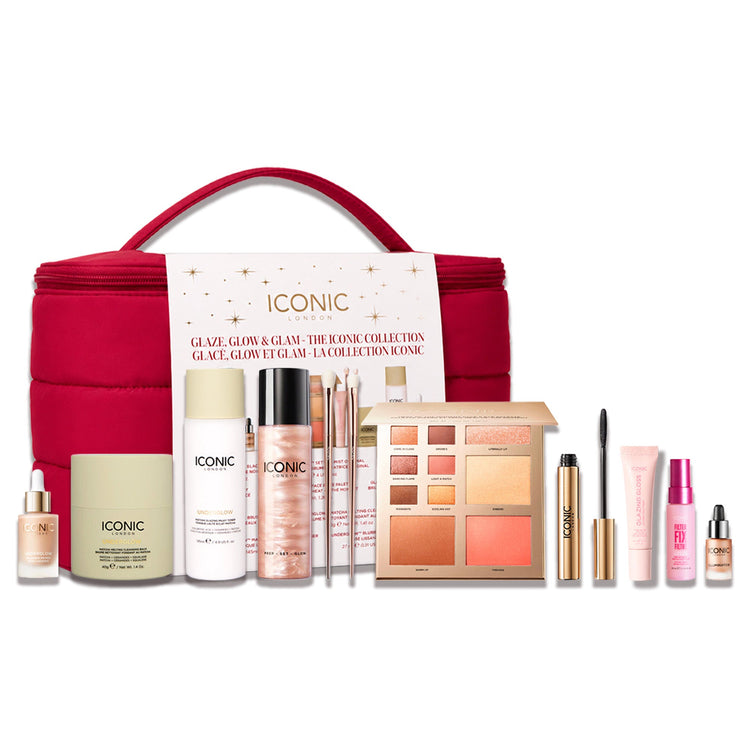 Glaze, Glow & Glam - The ICONIC Collection Gift Set (worth $294)